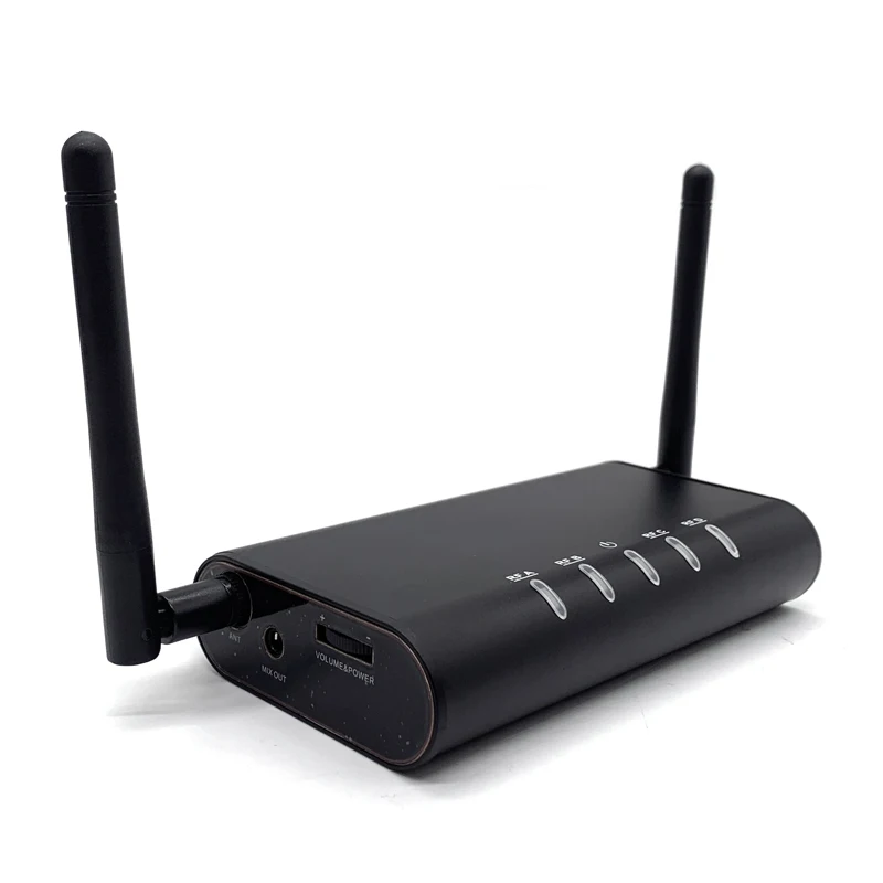 Профессиональная Беспроводная микрофонная система UHF 4 ручной микрофон для