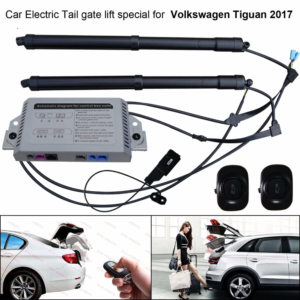 Автомобильный Электрический задний подъемник для Volkswagen VW Tiguan 2017 легко