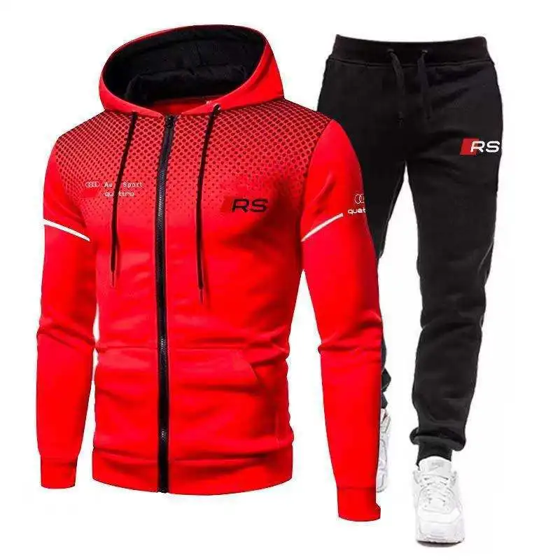 

New Spring Fall/Winter Men'S Hoodie Sets Men Sets Men Sweatshirt Fashion Warm Male Pullover Casual Streetwear