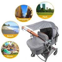 universal baby stroller cover accessories sun shade sun visor waterproof uv protection carriage canopy for kids baby infants car