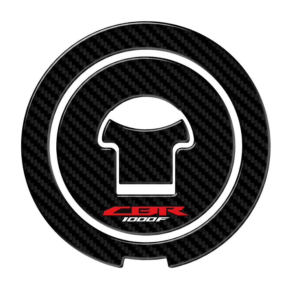 CBR1000f sticker Motorcycle Stickers Fuel Gas Cap Protector Decals Case for Honda CBR1000F CBR 1000F 1987-1996 3D Carbon-look