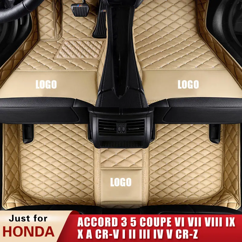 Автомобильные коврики для Honda Accord 3 5 coupe VI VII VIII IX X A CR V I II III IV V|Автомобильные в