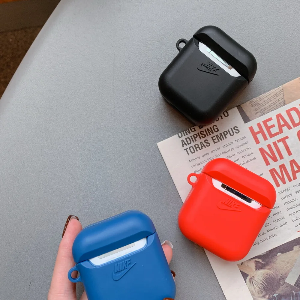 Модный 3D Мягкий силиконовый чехол с подошвой протектора для Airpods милый мультфильм тренд подарок для Apple Airpods2 Bluetooth наушники чехол