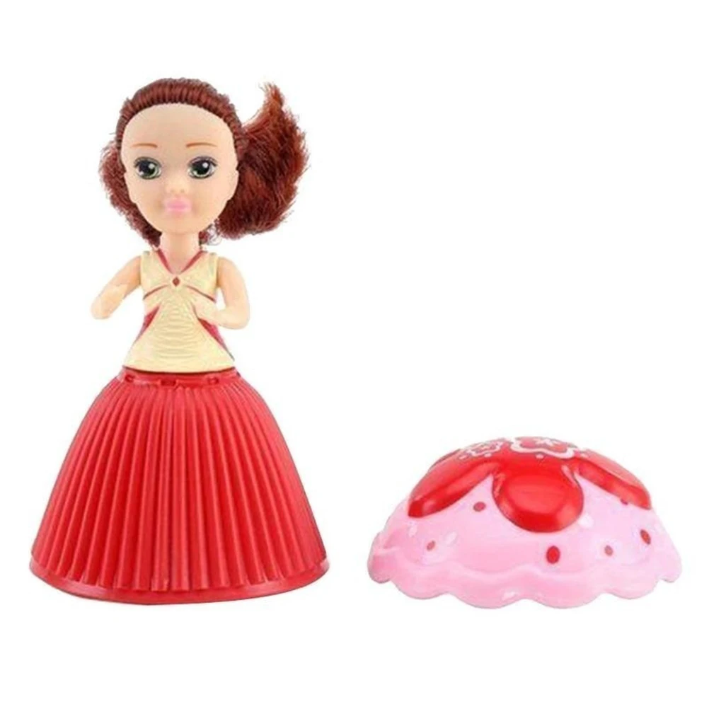 Кукольный игровой домик для кукол детский игрушечный торт мини кукла сюрприз