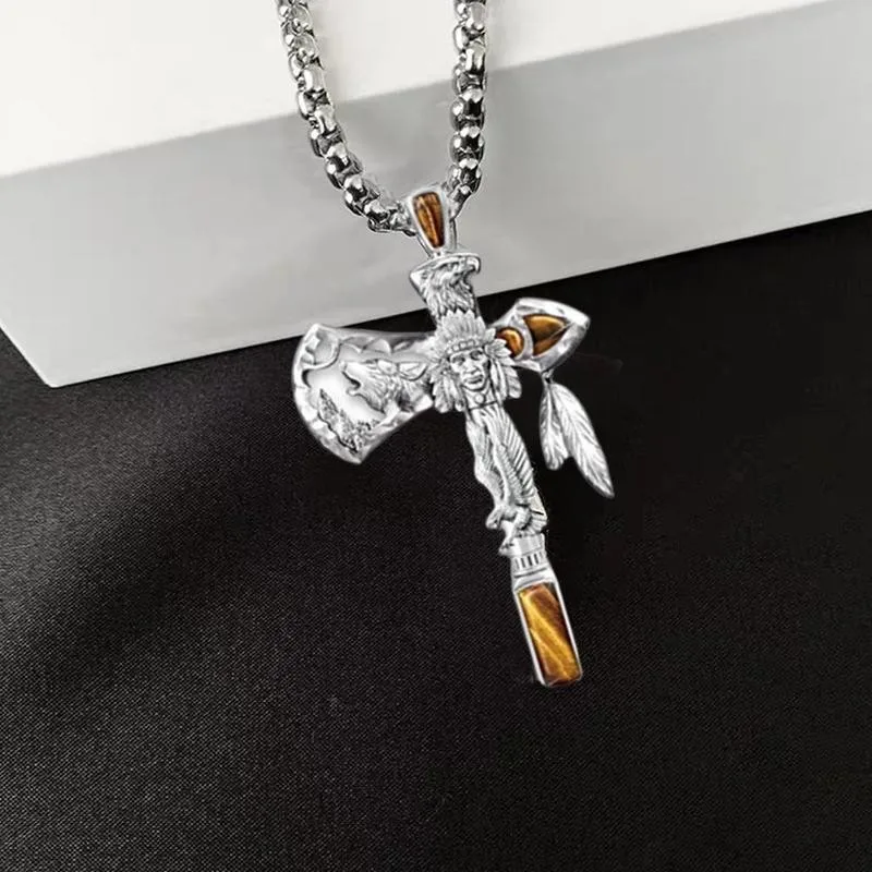 Женское ожерелье с подвеской крестом ювелирное украшение для мужчин|Ожерелья
