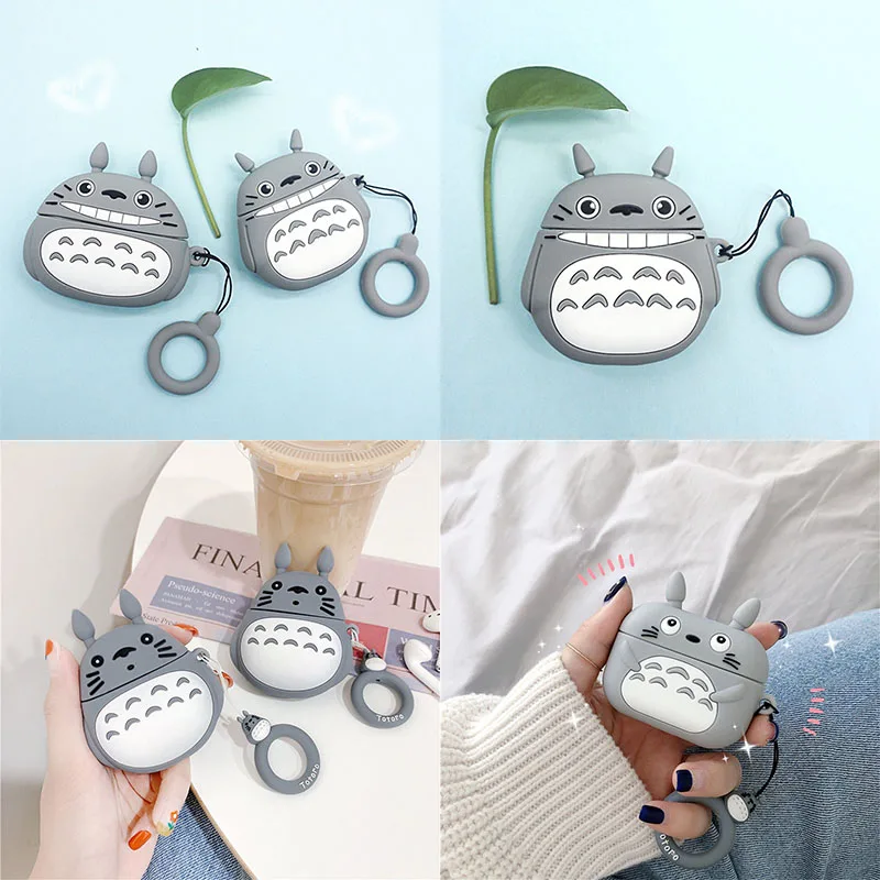 

Силиконовый чехол для наушников Apple AirPods 1 2 Pro Kawaii Cat