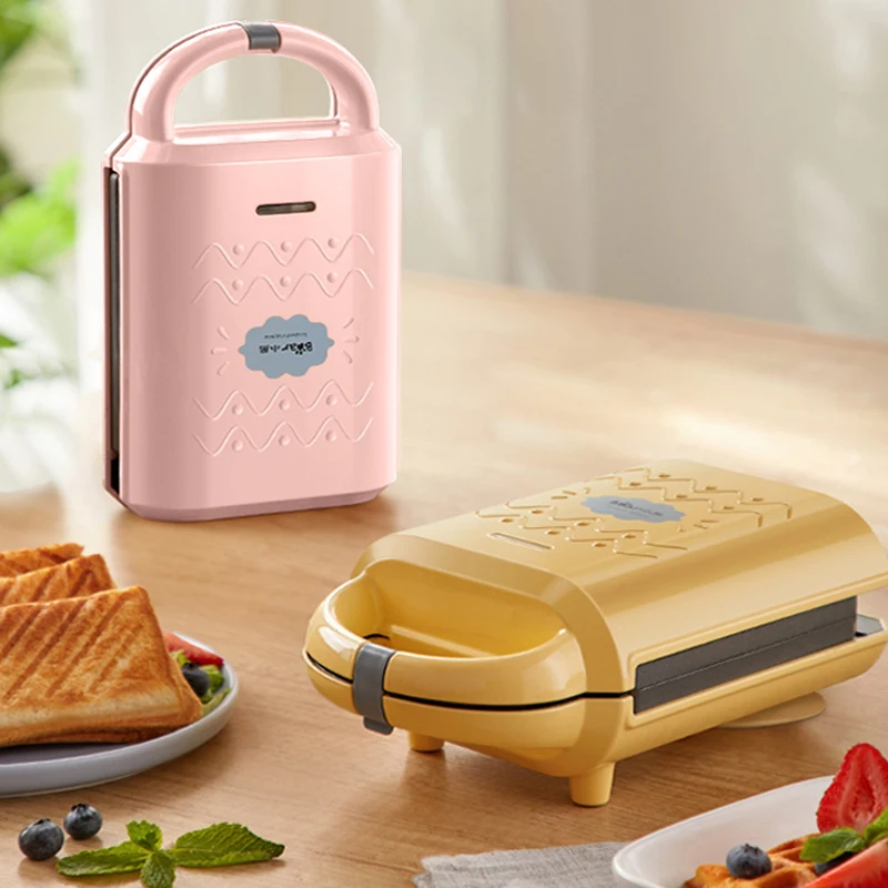 220В электрическая машина для приготовления сэндвичей вафельница завтрака тостер
