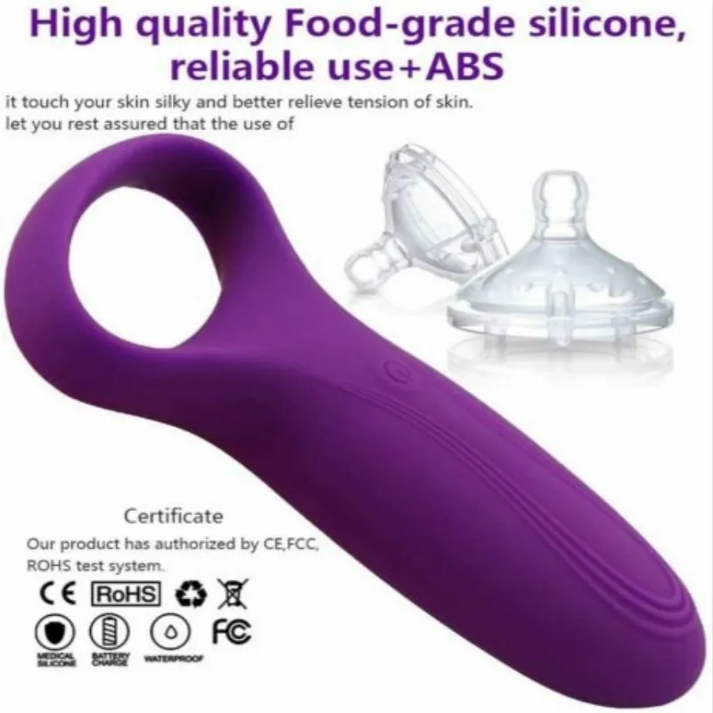 Мужское вибрирующее кольцо 7 скоростей Вибратор для пениса водонепроницаемый