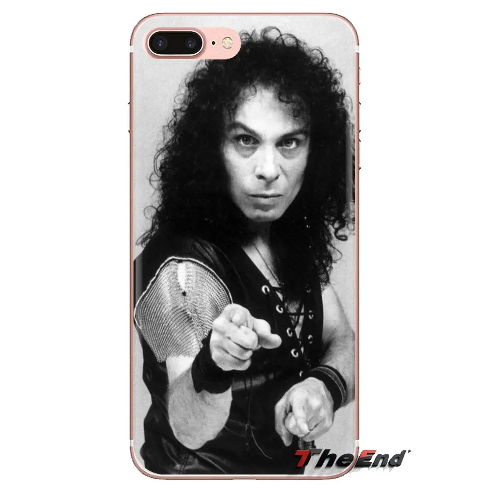 The legendary Ronnie James Dio Soft Covers For iPhone XS Max XR X 4 4S 5 5S 5C SE 6 6S 7 8 Plus Samsung Galaxy J1 J3 J5 J7 A3 A5 |