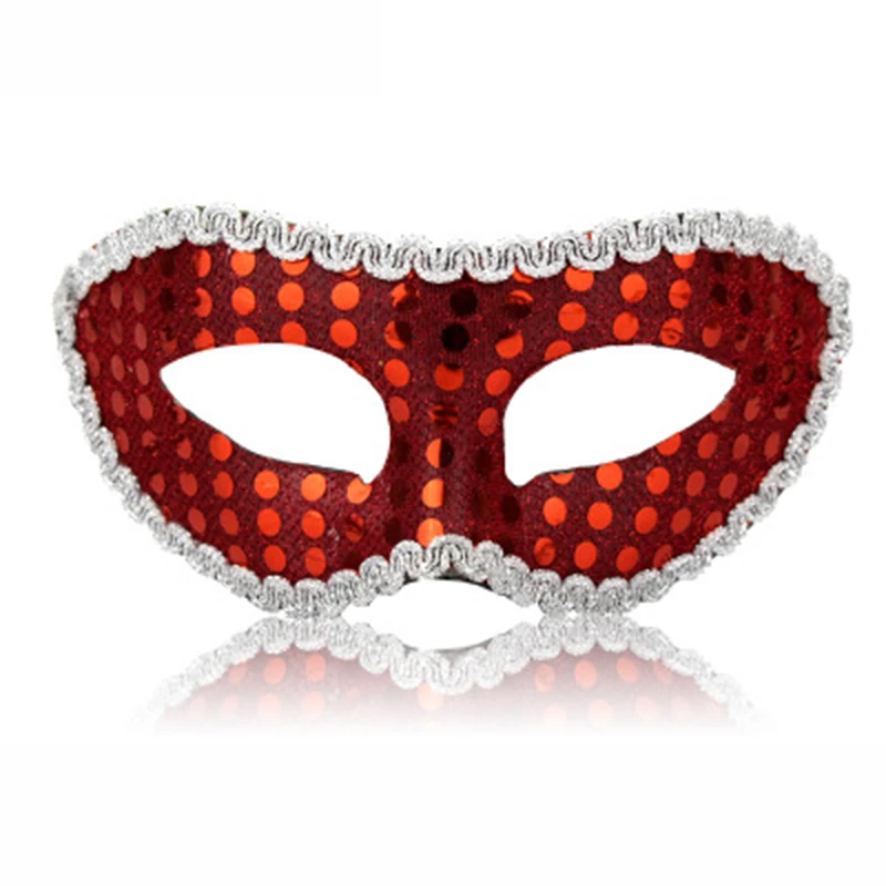 Новинка маскарадный костюм в венецианском стиле с блестками разных цветов для