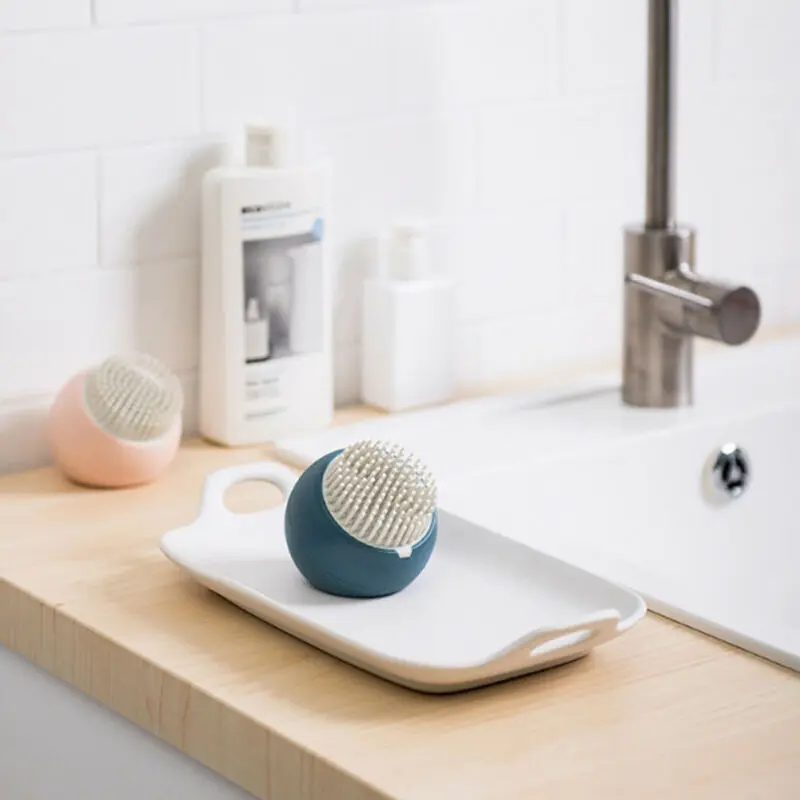 

New Fashion Silicone Dishwasher Cleaning Brush Scrubbers Kitchen Washing Tools Accessories