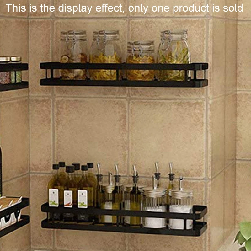 Металлическая стойка для специй настенная подвесная сезонных приправ держатель