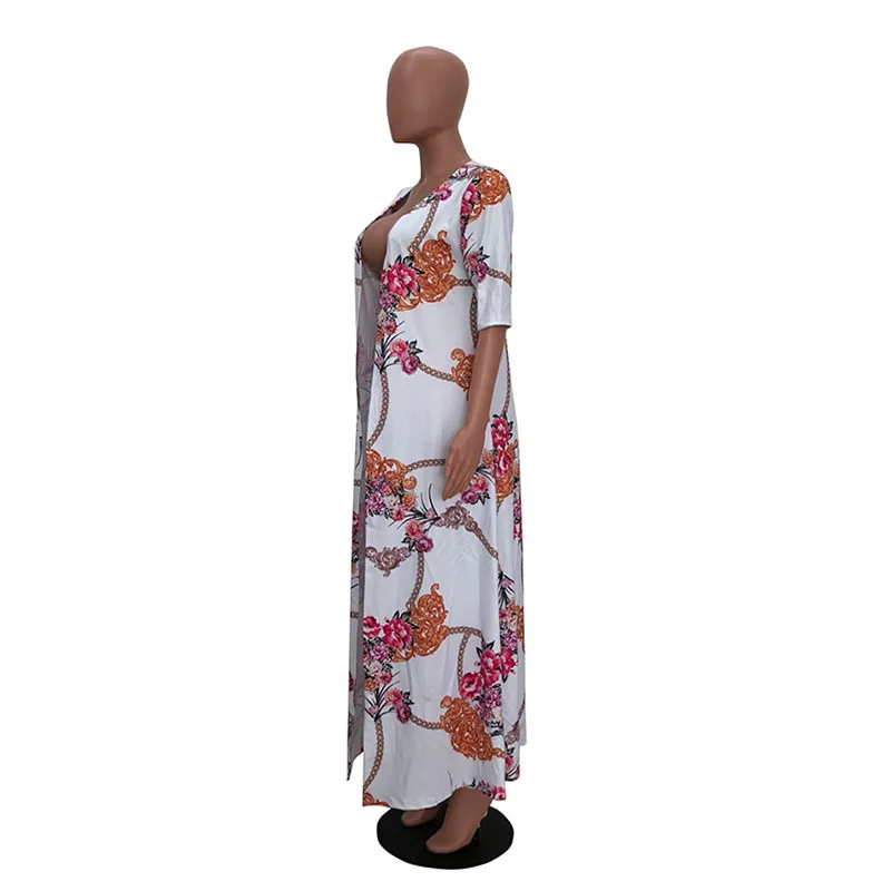 Комплект из 2 предметов Осенний женский кардиган длинный Тренч и облегающие