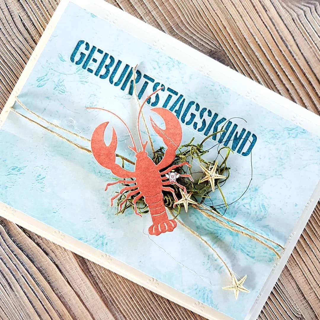 Фотометаллические Вырубные штампы форма для резки 2019 Лобстер украшение