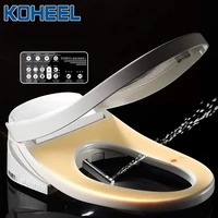 koheel new smart toilet seat spa electronic bidet toilet seat heated toilet seat led light remote intelligent toilet seat