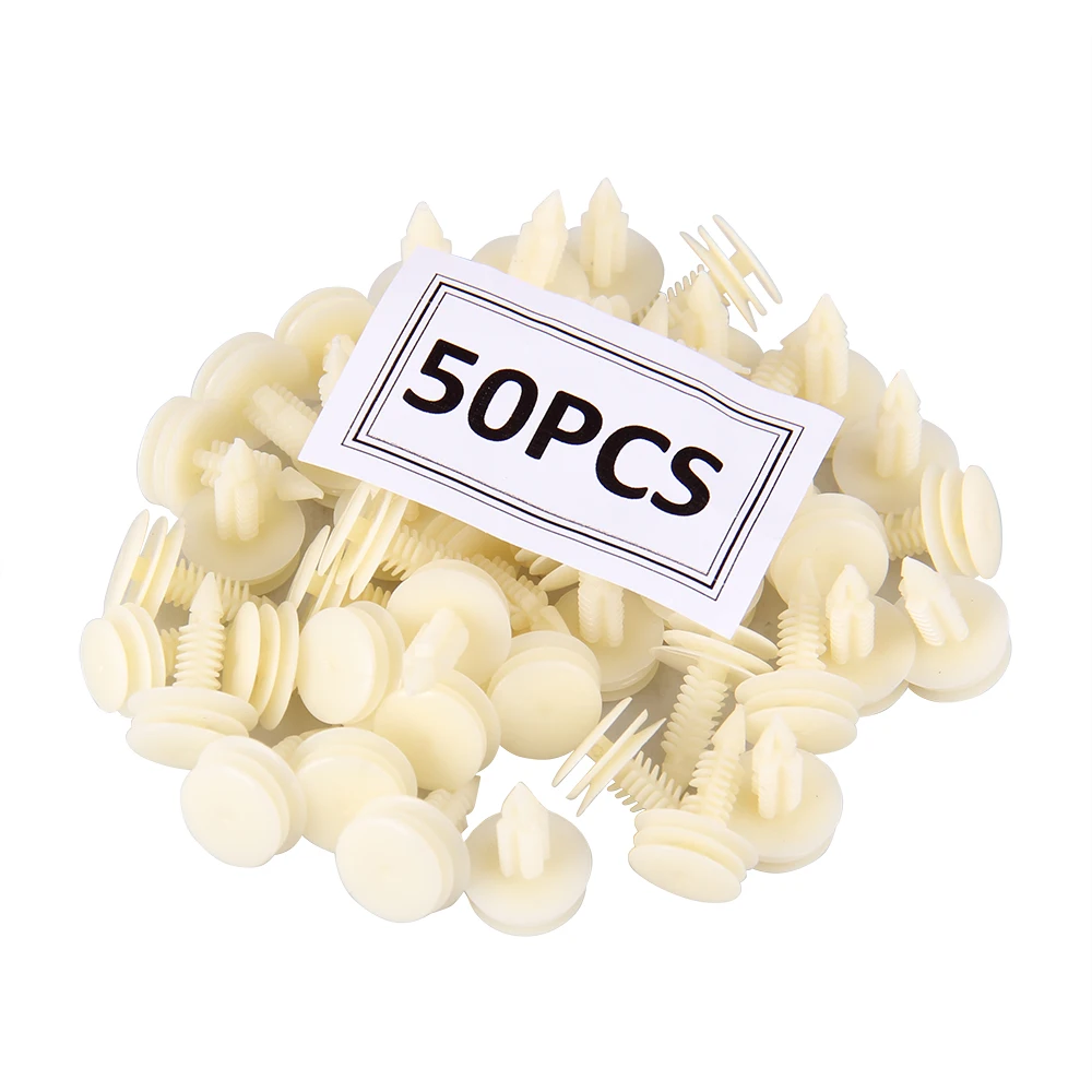 

50PCS Plastic Door Trim Panel Retainer Car Fasteners Clips For Chevrolet GMC S10