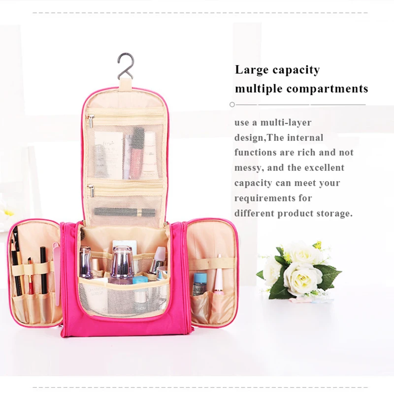 Многофункциональная дорожная косметичка для женщин многоцветный