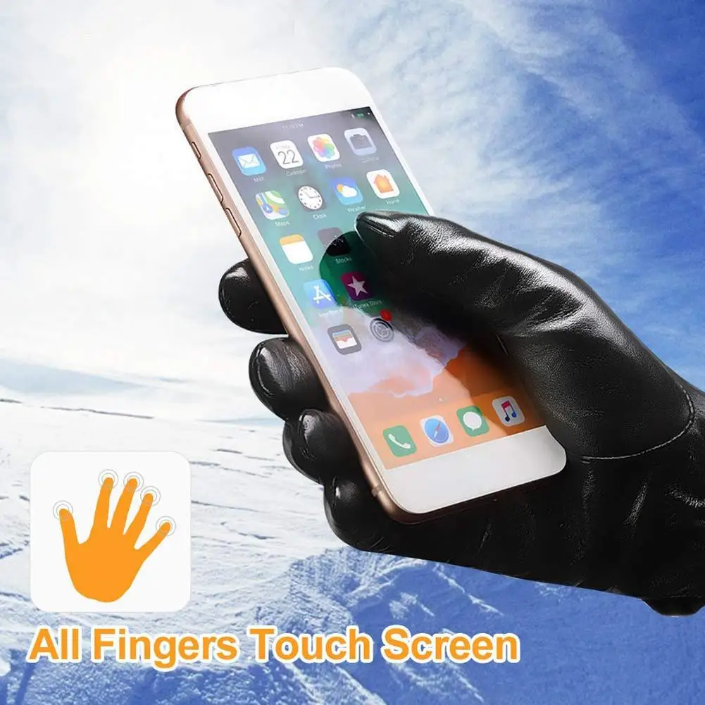 Кожаные перчатки с подогревом для мужчин и женщин 7 4 V 2600mAh перезаряжаемые батареи