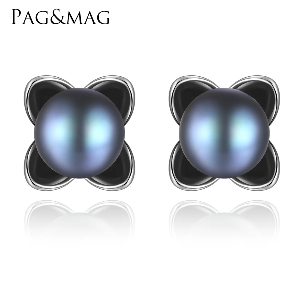 

PAG & MAG S925 pure Tremella nail 8-8.5mm natural steamed bread bead is fashionable and simple