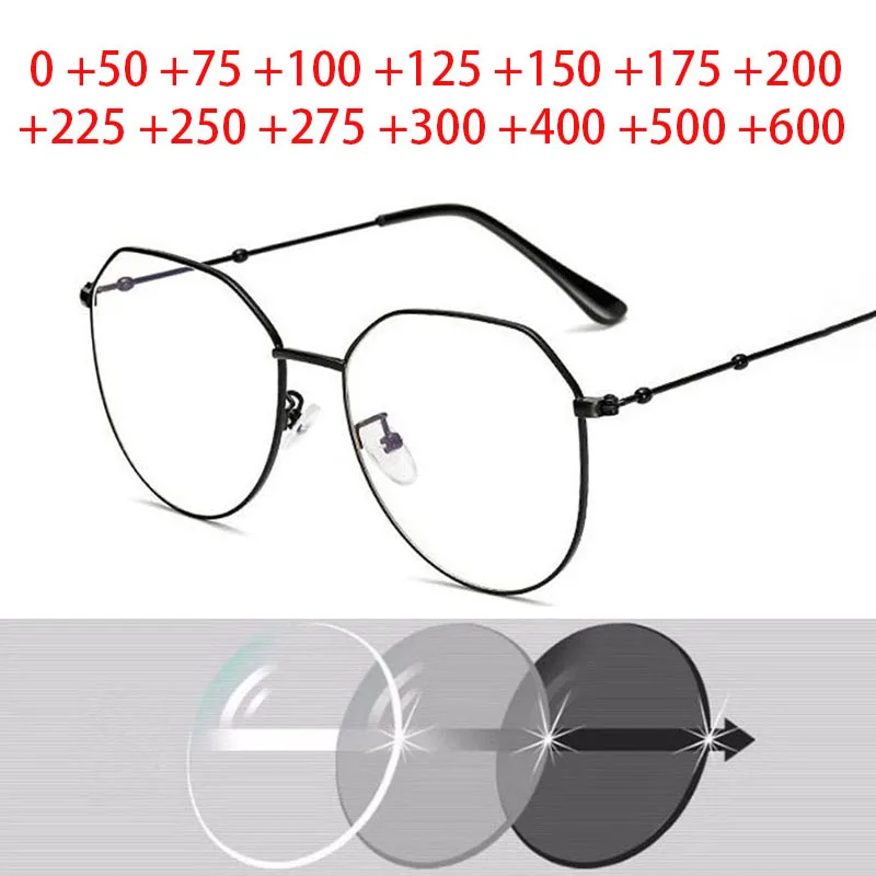 Металлический неправильный многоугольник очки для чтения Для женщин мужчин по