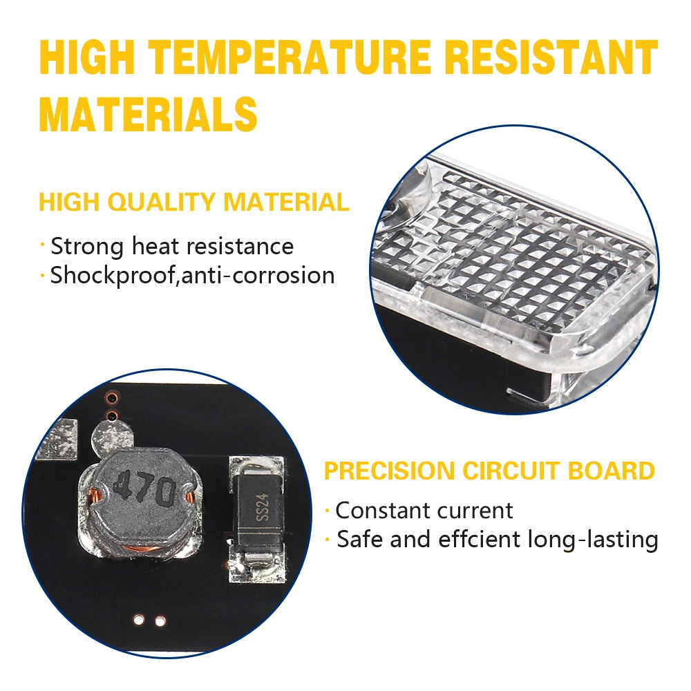 LED Car Door Projector Light For Q3 8U Q5 8R Q7 Q8 TT A4 B5 B6 B7 B8 B9 A5 A6 C5 C6 C7 C8 A7 A8 A1 8X A3 8V V8 8P 8L Accessories |