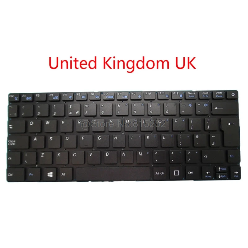 

Laptop UK PO LA IT Keyboard For Chillblast For Helios 3 i7 i5 Portugal United Kingdom Latin America Italian Japanese new