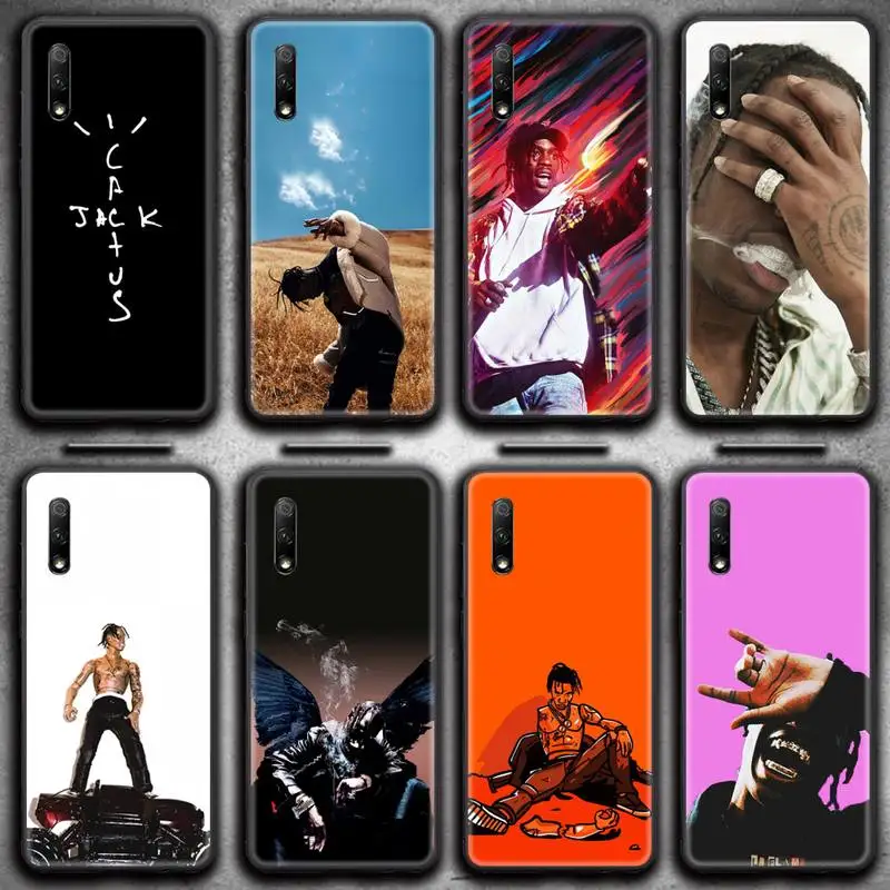 

Travis Scott Hip Hop Phone Case For Huawei Nova 6se 7 7pro 7se honor 7A 8A 7C 9C Play