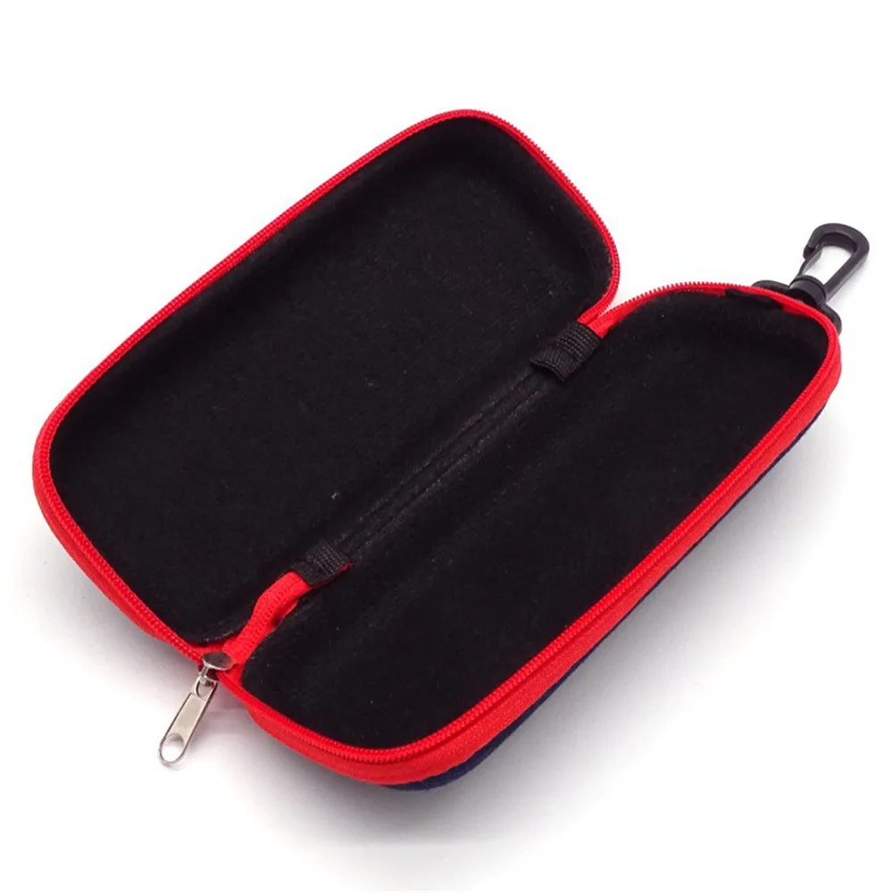 

1pcs Men Glasses Case With Hard Eyeglass Protector Glasses Lanyard Women Cover Eyewear Cases Simple Style Sunglasses Bags