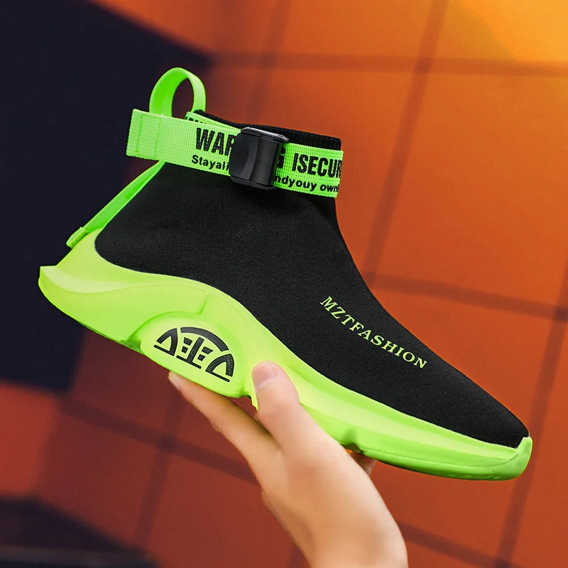 

Men's Sock Shoes Sneakers Men Casual Shoes Fashion Breathable Anti-Odor Sports Trendyol Slip-On Sneakers Tenis Meia Masculino