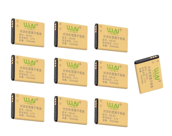 Оригинальный литий-ионный аккумулятор WLN 1000 мА · ч 3 7 в для мини-радио KD-C1 10 шт. |