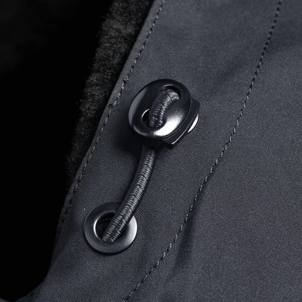 Акция Куртки из натуральной овечьей шерсти с меховой подкладкой мужские зимние