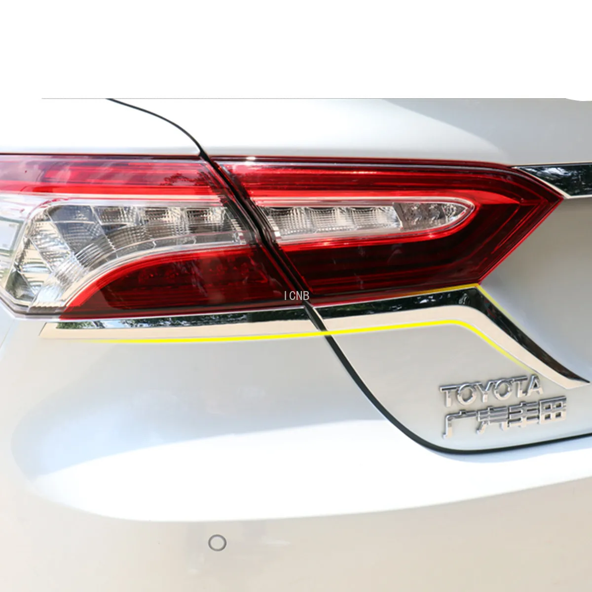 4 шт. комбинированные накладки на заднюю фару для Toyota Camry 2018 8th XV70|Лепнина