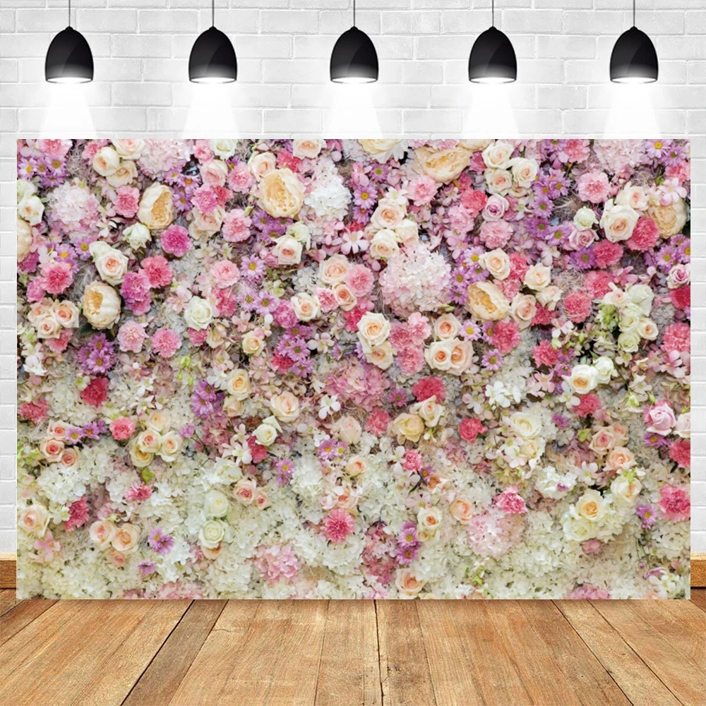 

Сезон весна-в форме цветка на День святого Валентина Свадебная фотосессия фон для фотографий на день рождения фон виниловый фотографически...