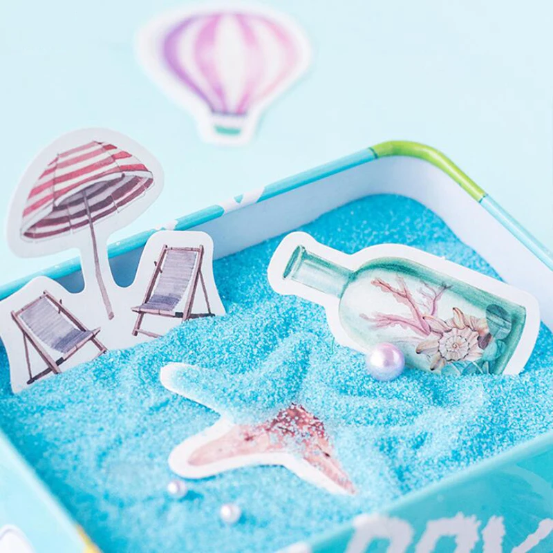 40 шт./упак. для путешествий декоративная Стикеры s милые канцелярские Скрапбукинг