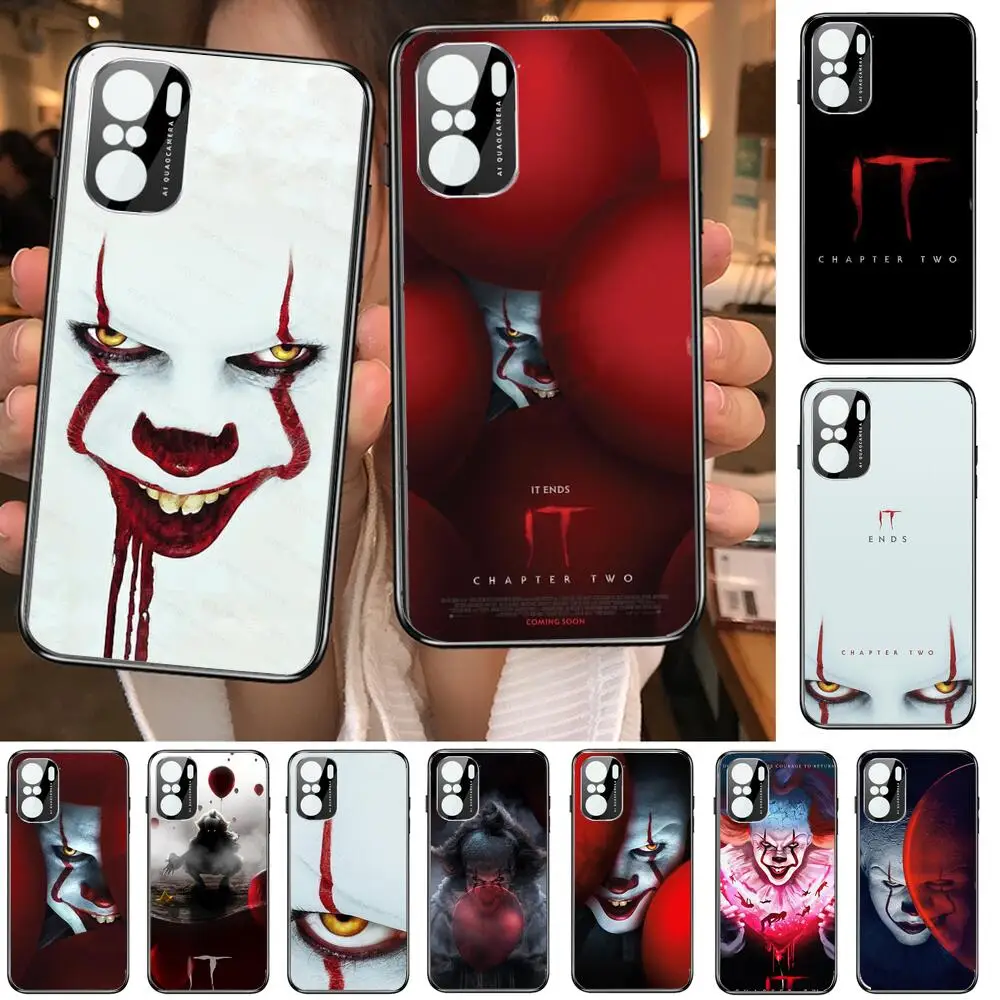 

IT personality Phone Case For xiaomi redmi POCO F1 F2 F3 X3 Pro M3 9C 10T Lite NFC Black Cover Silicone Back Prett mi 10 ultra c