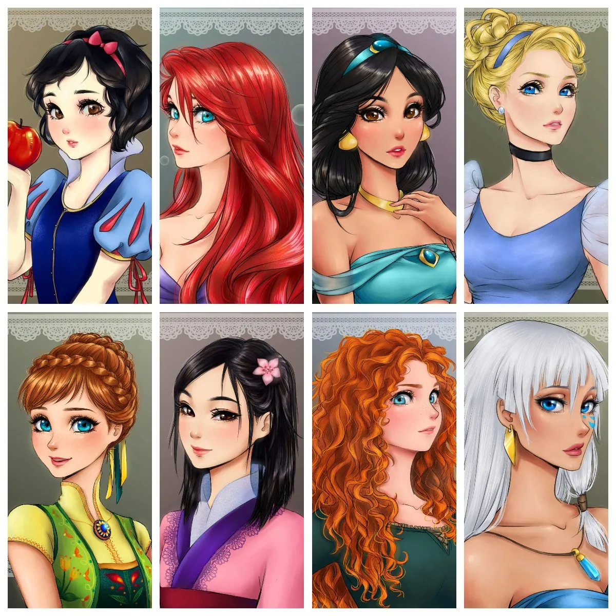 

Diamond Painting Disney Cartoon Princess Frozen Art 5D DIY Fairytale Mosaic Character Embroidery Cross Stitch Home Decor Gift