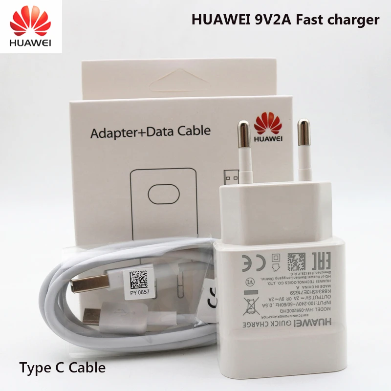Оригинальное быстрое зарядное устройство Huawei QC2.0 9 В 2 А европейская вилка Usb 3 1