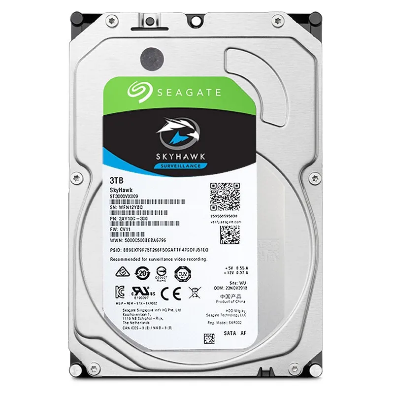 Система видеонаблюдения Seagate SkyHawk 3 5 дюйма SATA 5900 об/мин 64 Мб 7200 |