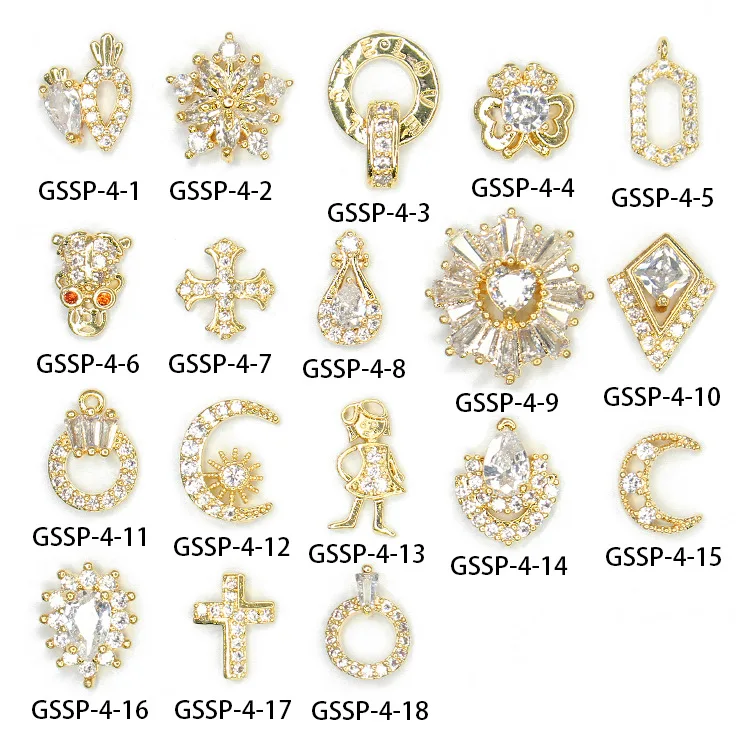 

Zircon Jewelry Color Preserving Super Flash Big Diamond Nail Sticker Decorative Nail Art