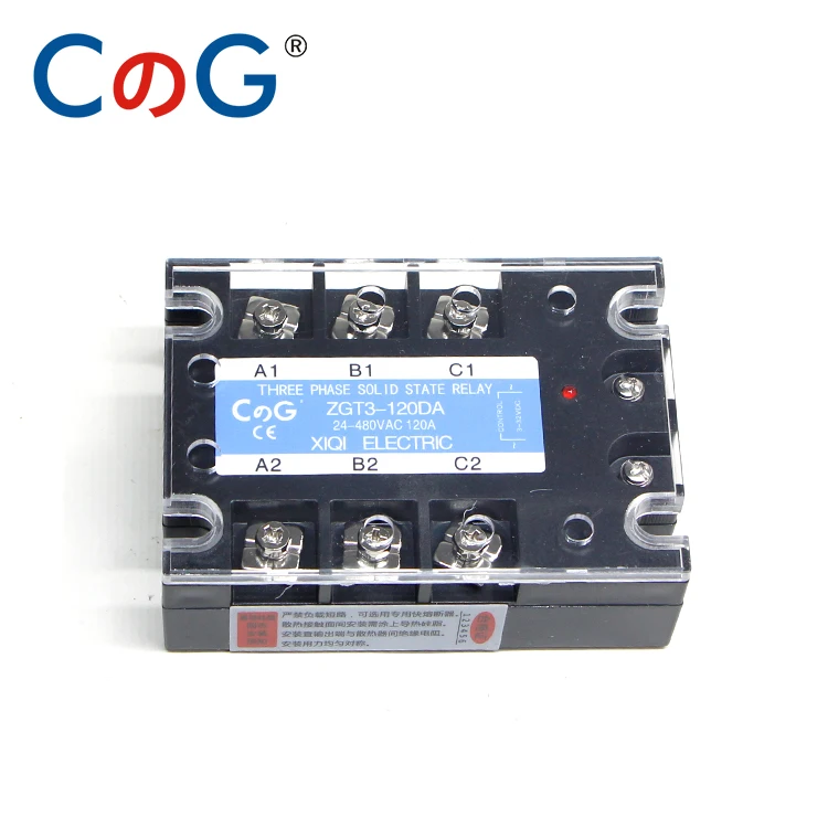 CG 3 фазы 120A 150A 200A DA трехфазный SSR DC контроль переменного тока твердотельные реле SSR 3-32 В постоянного тока до 24-480 В переменного тока
