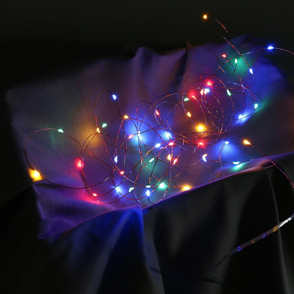 

5M 10M 20M Copper Wire LED String lights Outdoor Waterproof LED Fairy Lights Garland For Christmas Patio Wedding Party Decor D40