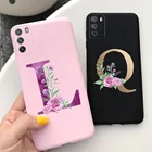 Чехол для Xiaomi Poco M3, мягкий силиконовый чехол с буквами для Xiaomi Pocom3, Pocom 3, чехлы для телефонов Poco m3, M, 3, ТПУ, чехлы, Coque