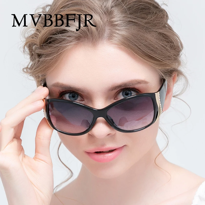 Женские солнцезащитные очки MVBBFJR в большой оправе роскошные брендовые