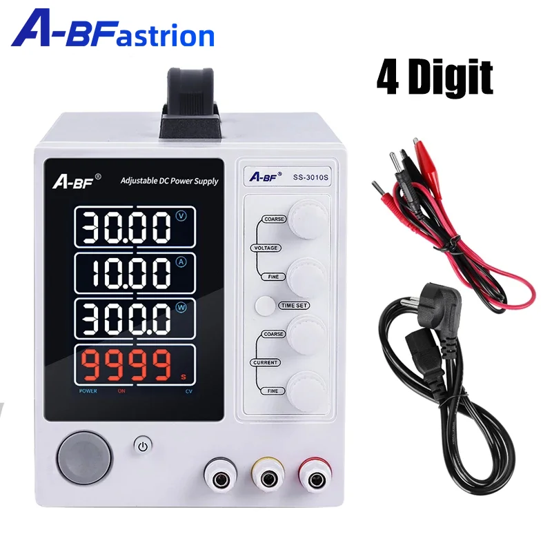 

A-BF DC Regulated Power Supply Unit Adjustable Laboratory Power Feeding Lab Current Voltage Switching Bench Source 30V 60V 10A