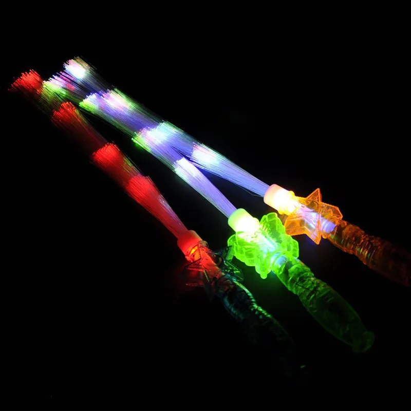 Модные светодиодные светящиеся мечи игрушки мигающая волшебная палочка палочки
