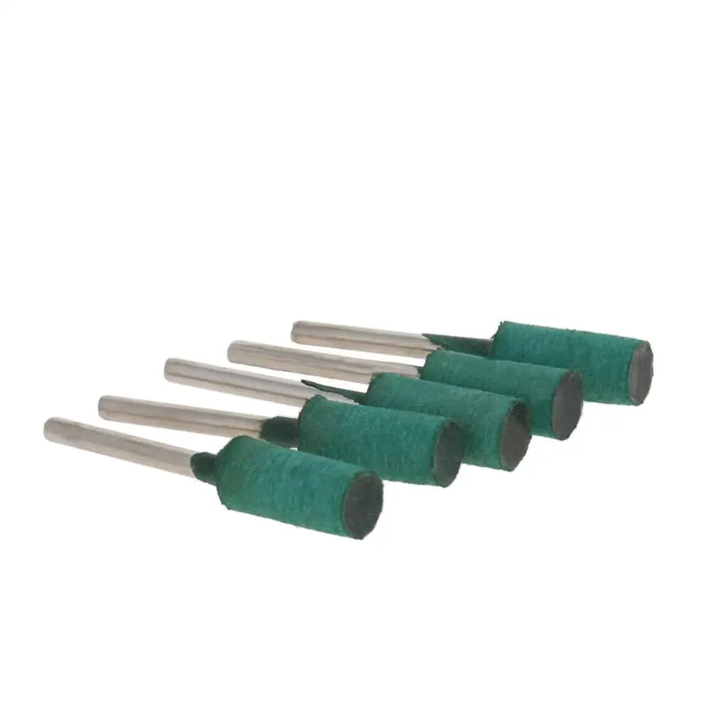 

Utoolmart New Rubber Grinding Heads Cylindrical 8X/6X/5X/4X/3X Handle 3mm Copper Aluminum Steel Die Castings Grinding Polishing