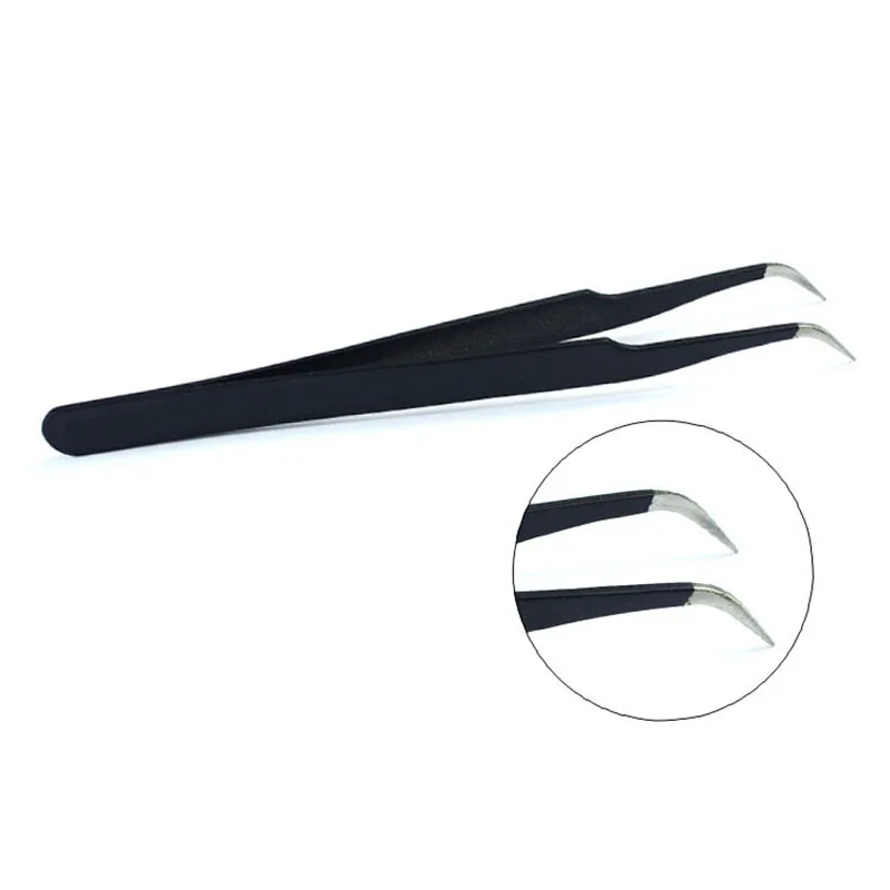 Tweezers Новинка 1 коробка 1688 шт многоразмерные стеклянные 3D Стразы для ногтей DIY блестящие стразы 1,4 мм-5,0 мм очаровательные камни для дизайна ногтей украшения - Цвет: Tweezers