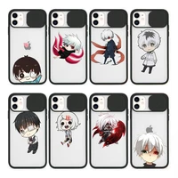 japan anime tokyo ghoul phone case transparent for iphone 7 8 11 12 se 2020 mini pro x xs xr max plus
