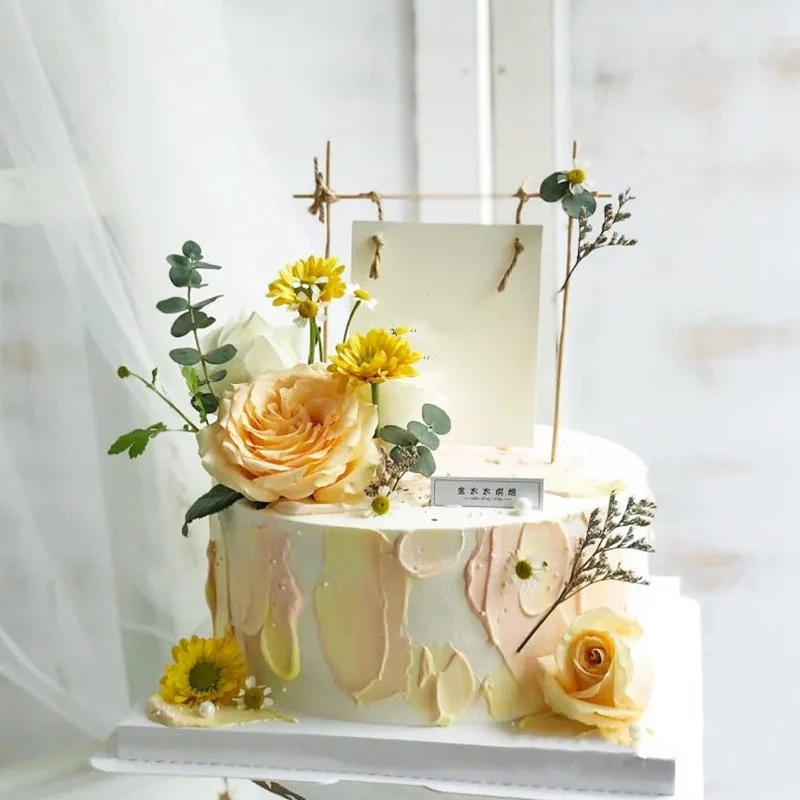 1 Набор открыток для письма украшение торта на день рождения цветы рукоделия