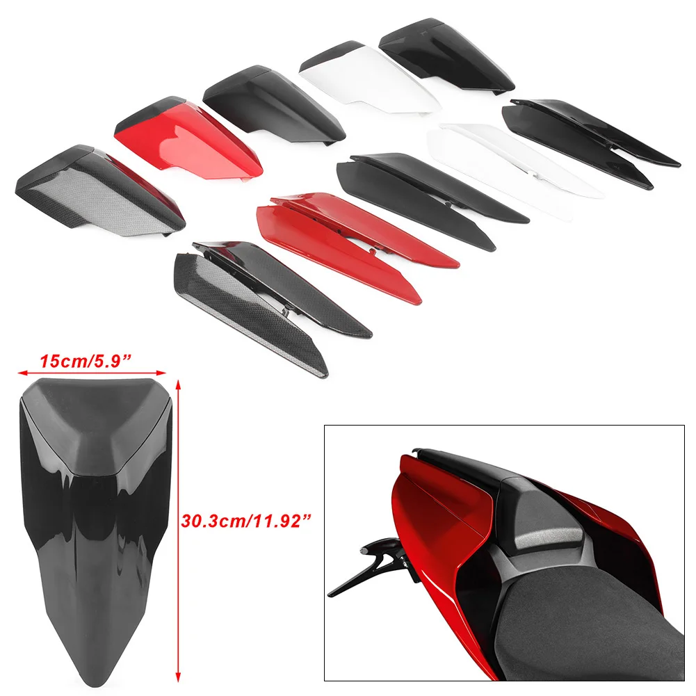 

Motorcycle Rear Pillion Passenger Cowl Seat Back Cover Fairing Parts For Ducati 959 1299 Panigale 2015 2016 2017 2018